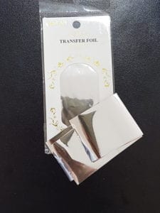 Metallic QD Transfer Foil