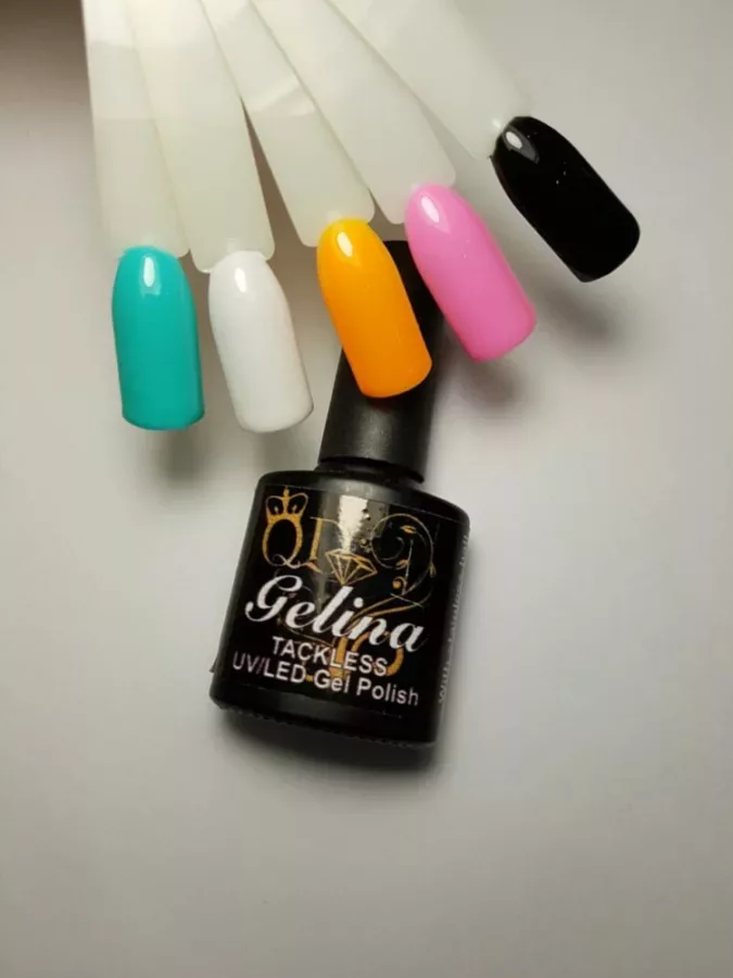 Gelina UV LED Gel Polish - tackless colours