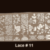 Stamping Plate Lace #11