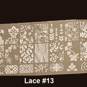 Stamping Plate Lace #13