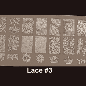 Stamping Plate Lace #03