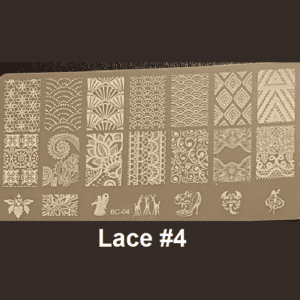 Stamping Plate Lace #04