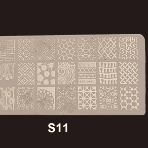 Stamping Plate S #11
