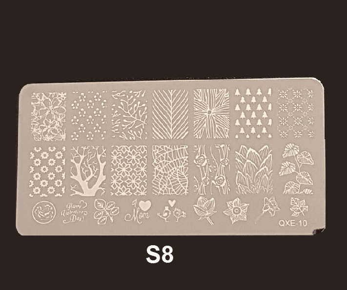 Stamping Plate S #08