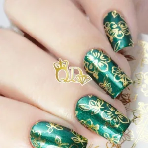 #07 QD Foil Nail Water Sliders - Image 2