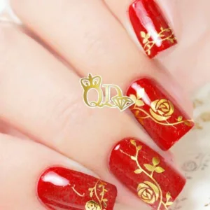 #08 QD Foil Nail Water Sliders - Image 2