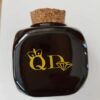 QD Black Porcelain Dappen Dish with Cork