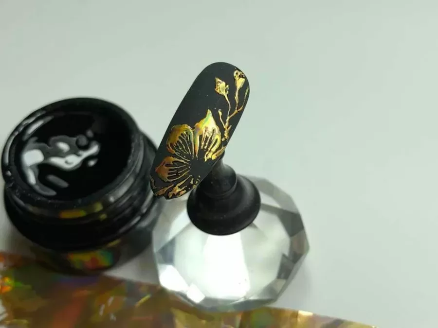 transfer foil gel (black)