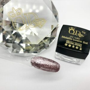 UV/LED Metallic Lustre Gel - Rose Gold 5g