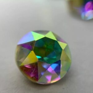 005 8mm Galinka Crystal 6pc Round AB - Image 2