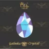 #19 5x8mm Flatback-Galinka-Crystal 6pc-Drop-Unicorn