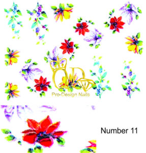 11 5D Nail Art Sticker