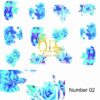 2 5D Nail Art Sticker