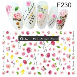 230 QD/F Series Stickers