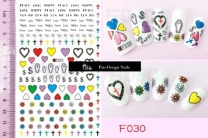 30 QD/F Series Stickers