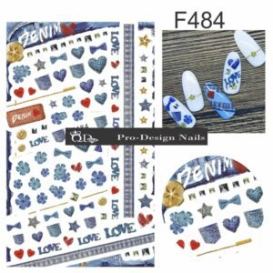 484 QD/F Series Stickers