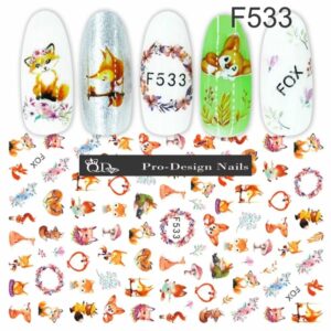 533 QD/F Series Stickers