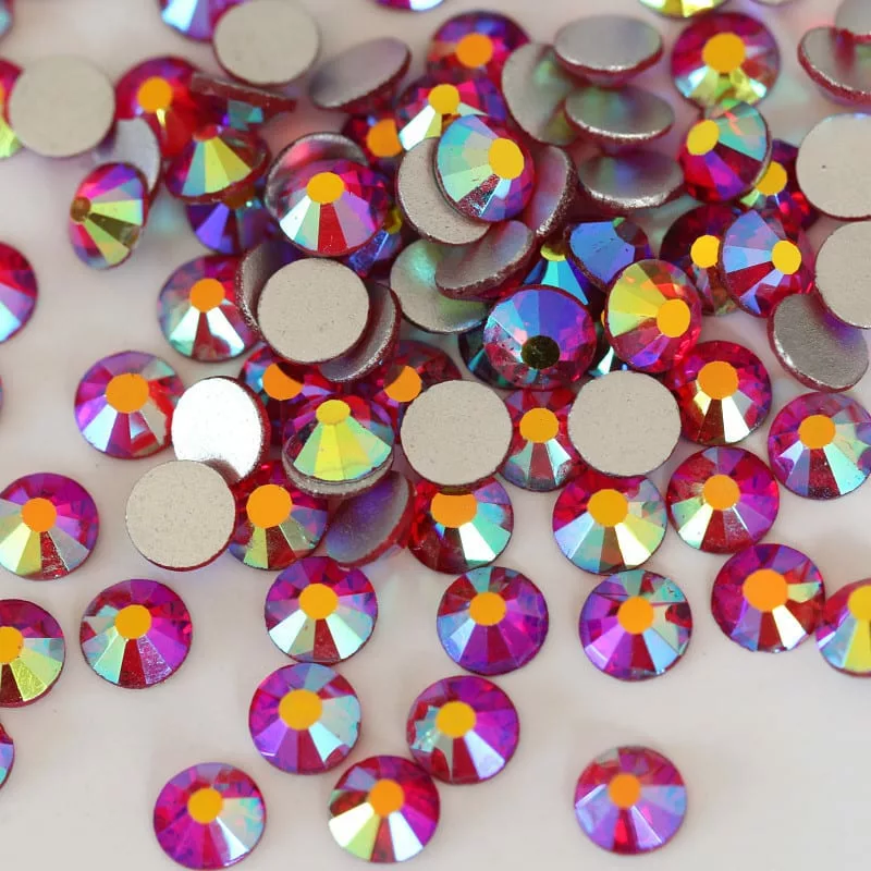 AB/Siam Mixed Rhinestones Pack