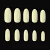 Natural full cover Oval 100/piece tips