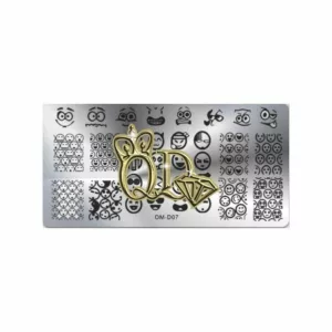 Stamping Plate OMD3 - Emoji Style