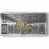 Stamping Plate OMD8 - Cute Animals & Patterns