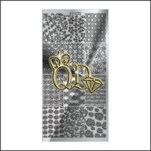Stamping Plate Radost R10 - Flowers