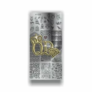 Stamping Plate Radost R11 - Owls & Patterns