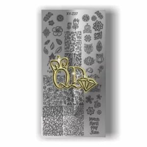 Stamping Plate Radost R13 - Secret Garden