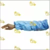 Protective Plastic Sleeve Blue 50pc