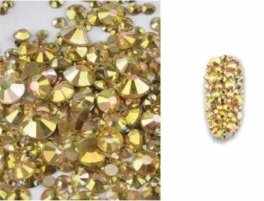 Rhinestone Gold AB_Especiale Mixed