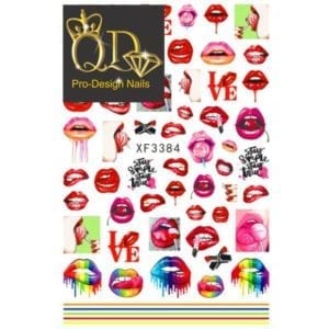 3384 QD/F Series Stickers