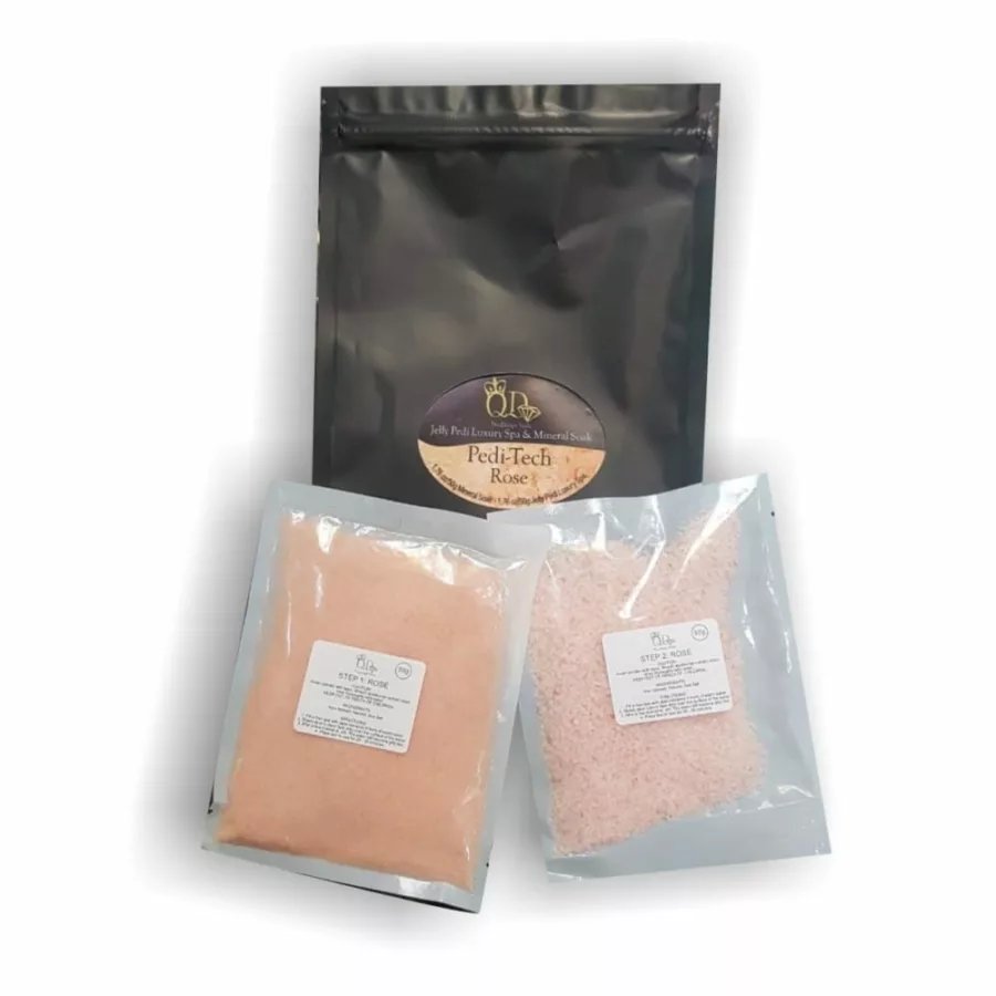 PEDI-TECH Jelly_foot_spa and mineral_soak Rose