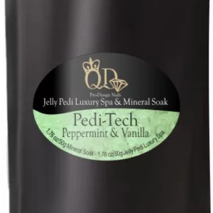 Pedi-Tech Jelly Foot Spa and Mineral Soak - Peppermint & Vanilla - Image 2