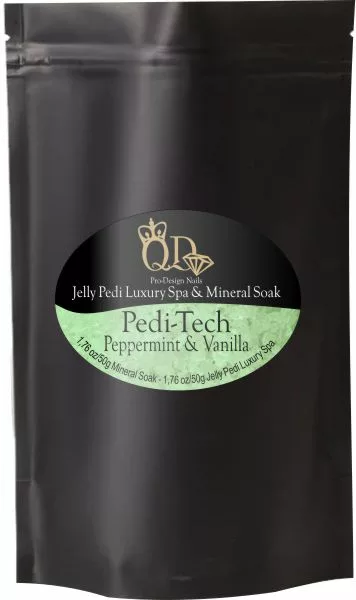 Pedi-Tech Jelly Foot Spa and Mineral Soak - Peppermint & Vanilla - Image 2