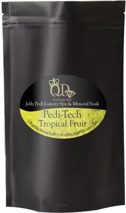 Pedi-Tech Jelly Foot Spa and Mineral Soak - Tropical Fruit - Image 2
