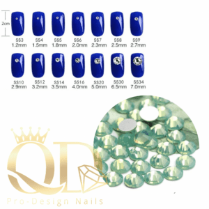 Opal Rhinestone GREEN 720 pack