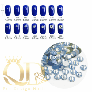 Opal Rhinestone BLUE 720 pack