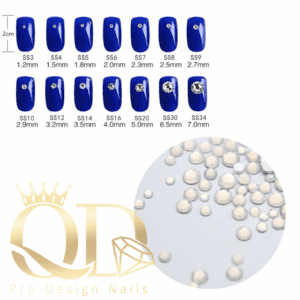 Opal Rhinestone WHITE 720 pack