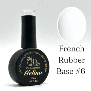 #06 Gelina UV/LED French Rubber Base Gel Polish 15ml