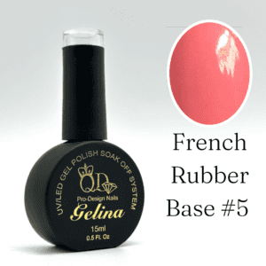 #05 Gelina UV/LED French Rubber Base Gel Polish 15ml