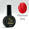 #04 Gelina Platinum UV/LED Gel Polish 15ml - Red