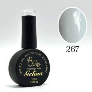 Gelina UV LED Gel Polish. Grey Range. #267