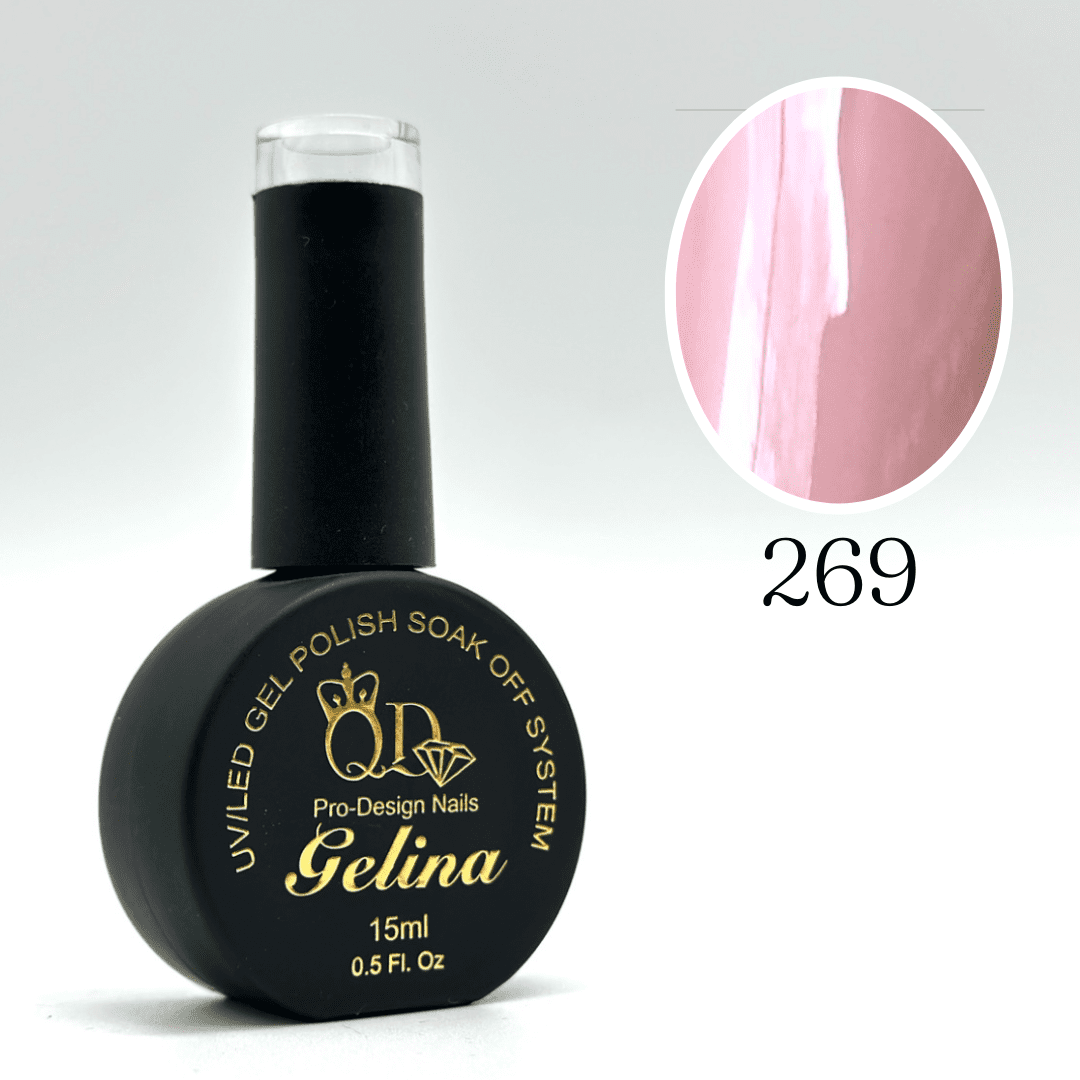 Gelina UV LED Gel Polish. Grey Range. #269