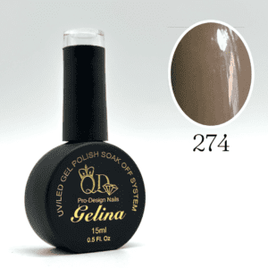 Gelina UV LED Gel Polish. Grey Range. #274