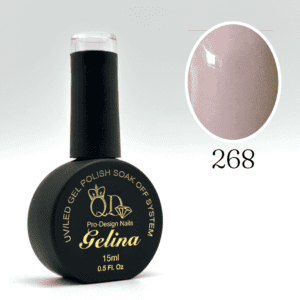 Gelina UV LED Gel Polish. Grey Range. #268