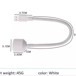 UV/LED mini nail lamp XZM-4 (5V-2A) - Image 2