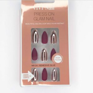 ViVi Nail Glam Nail No.1 Press On Tips Pack