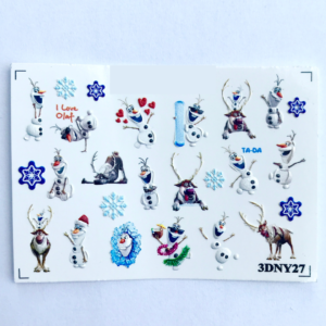 3D water decals-Frozen 3DNY27