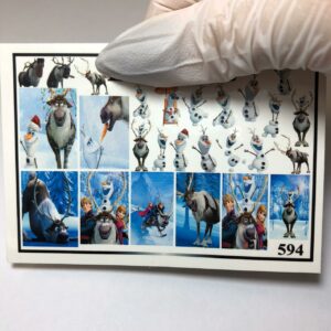 water decals/sliders for nail art (594)