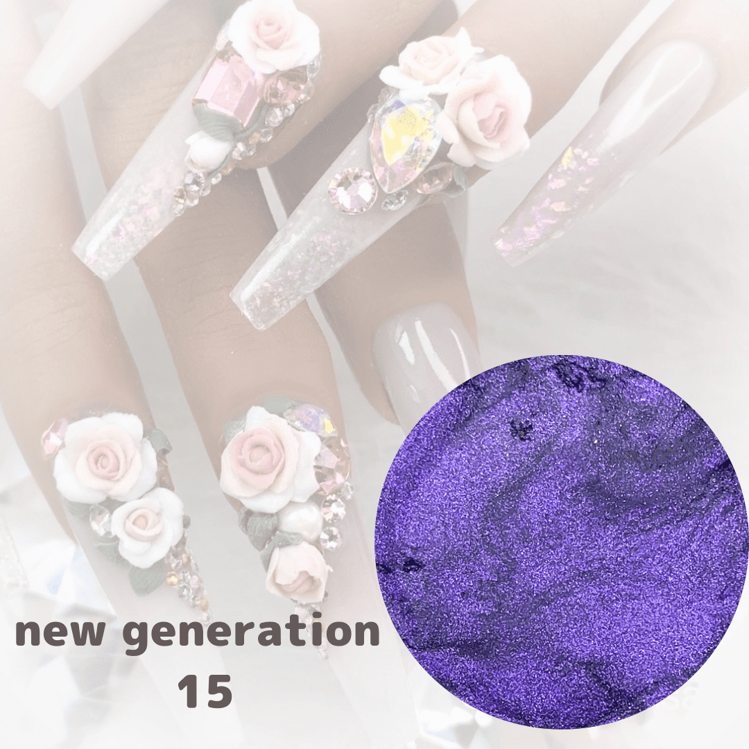 #15 New Generation Sculpting Gel 5g - Glitter Purple